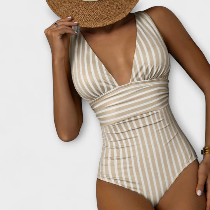 Bláthnaid - Chic Striped Swimwear