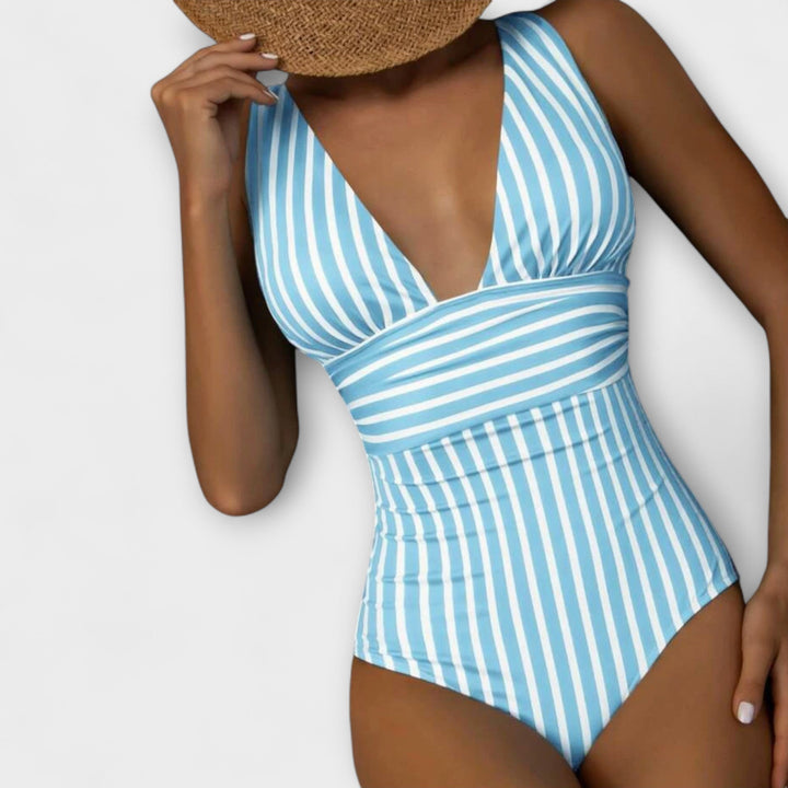 Bláthnaid - Chic Striped Swimwear