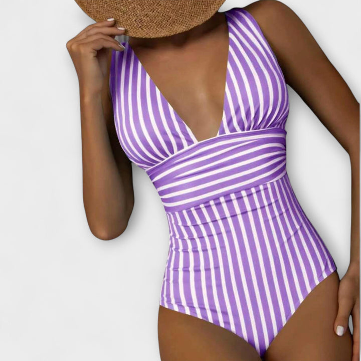 Bláthnaid - Chic Striped Swimwear