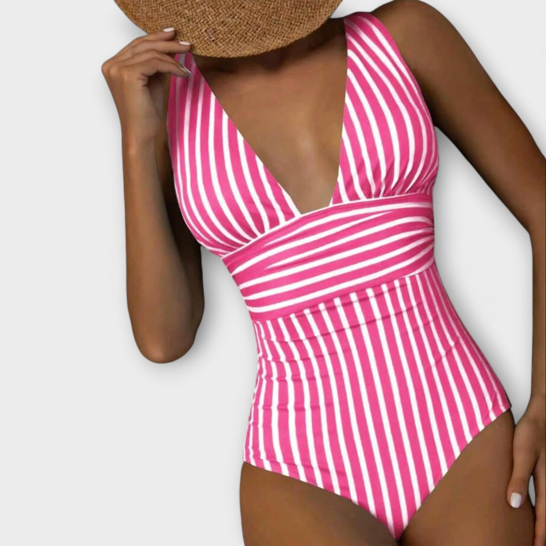 Bláthnaid - Chic Striped Swimwear