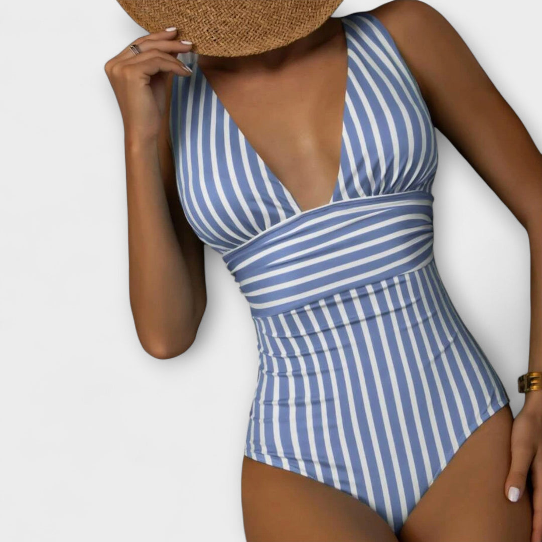 Bláthnaid - Chic Striped Swimwear