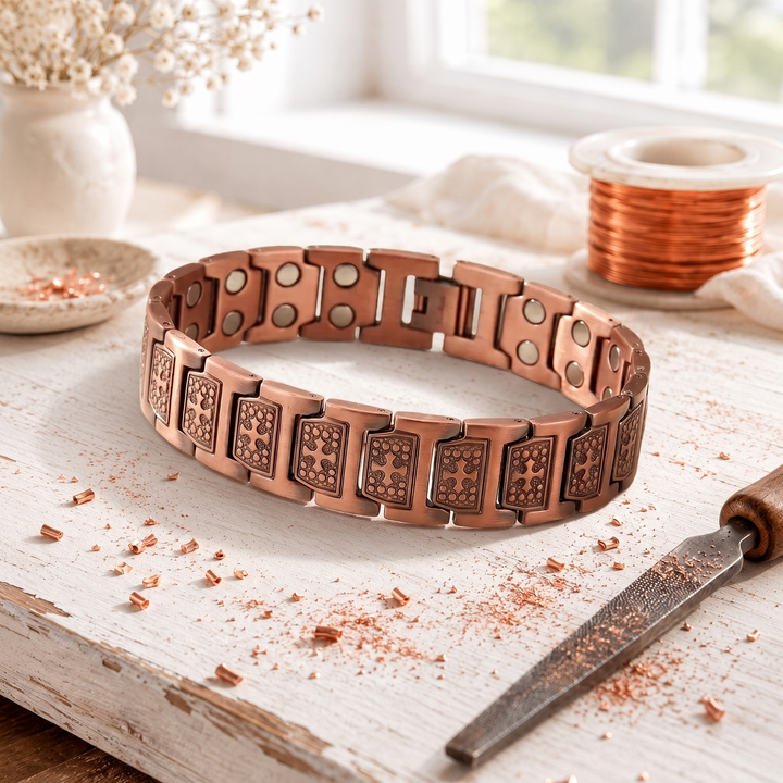 Affluence Men's Copper Bracelet