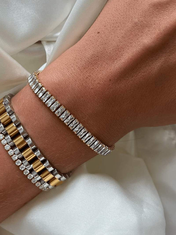 Gráinne - Zircon River Bracelet