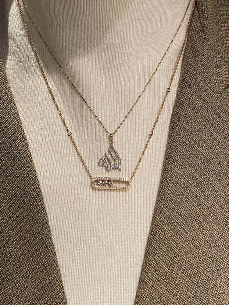Aoife - Diamond Pendant Necklace