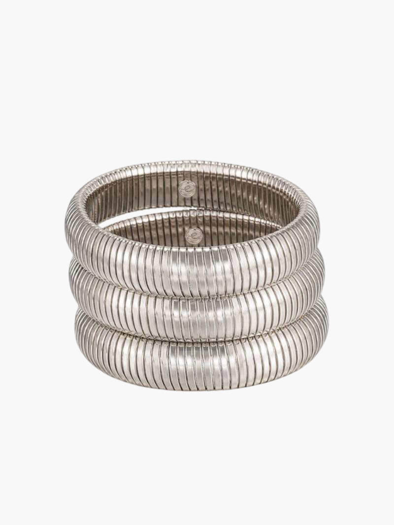Saoirse - Gold Striped Bracelet