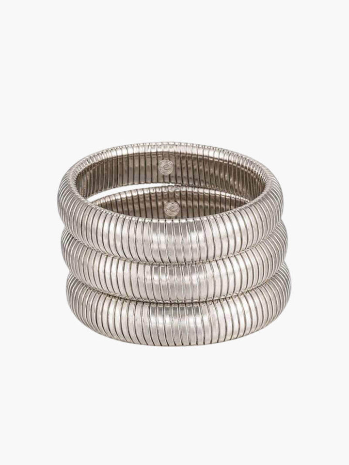 Saoirse - Gold Striped Bracelet