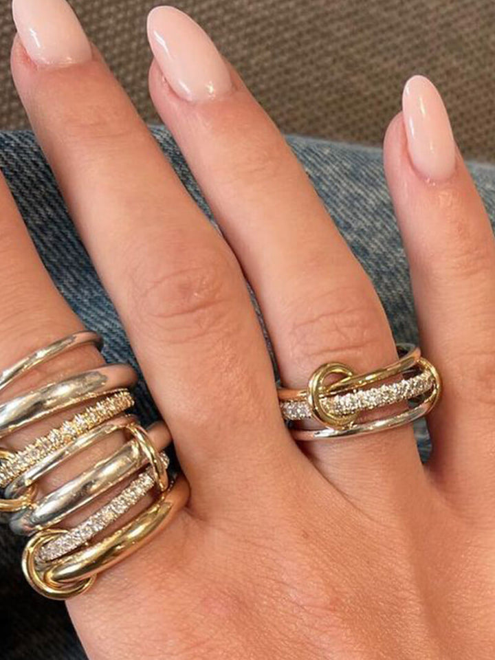 Caoimhe - Stylish Gold Ring