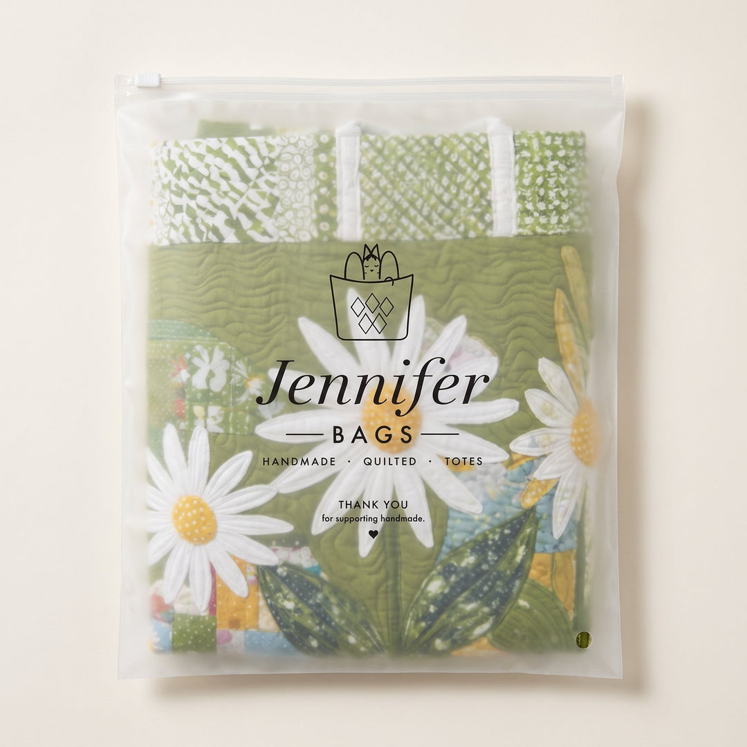 Sunny Stems | Quilted Laundry Basket