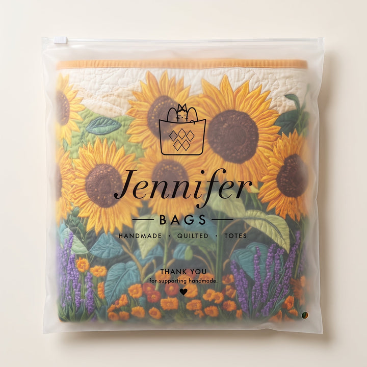 Sunflowers | Quilted Laundry Basket