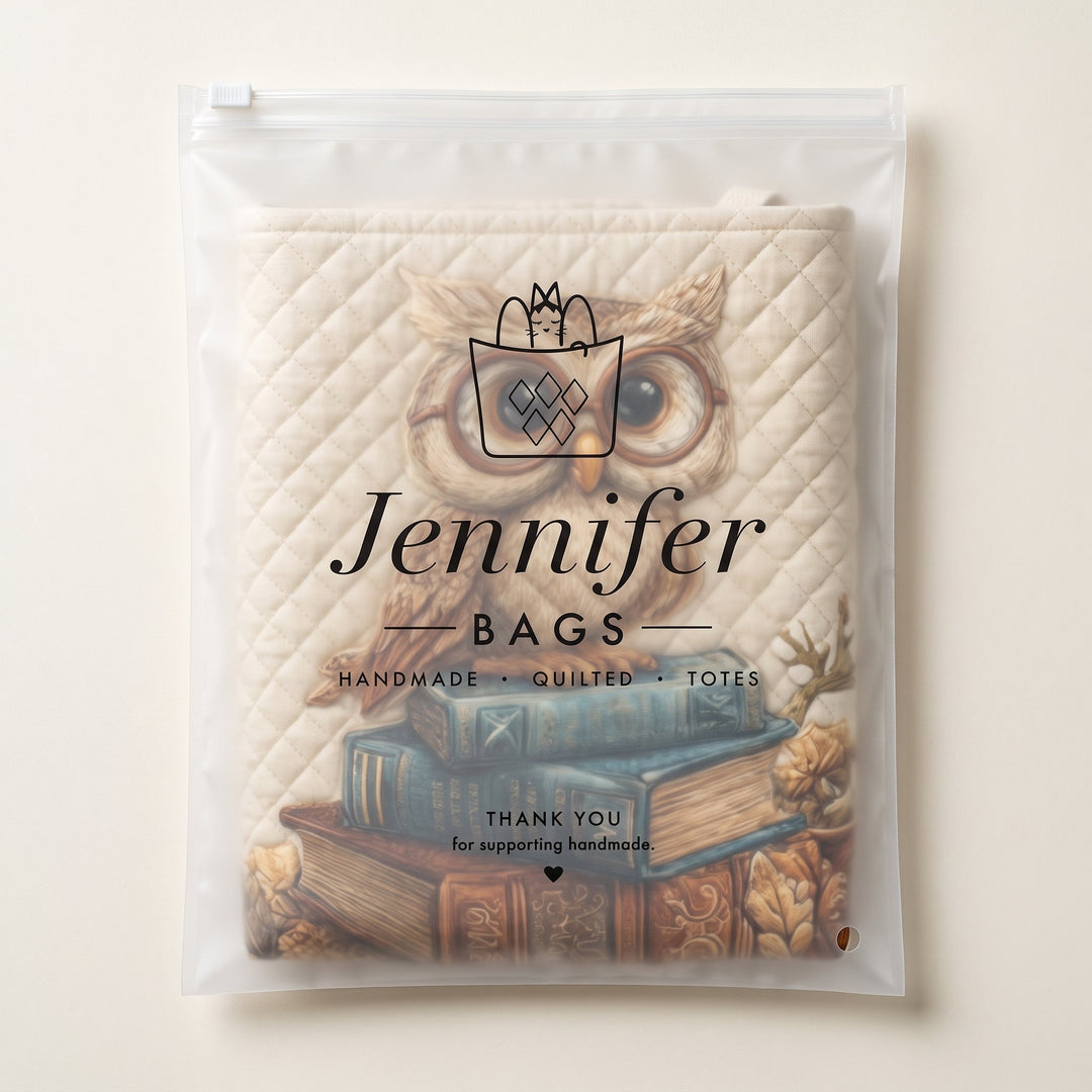 Owl Quilted Laundry Basket