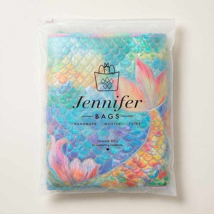 Marine Sparkle | Quilted Laundry Basket