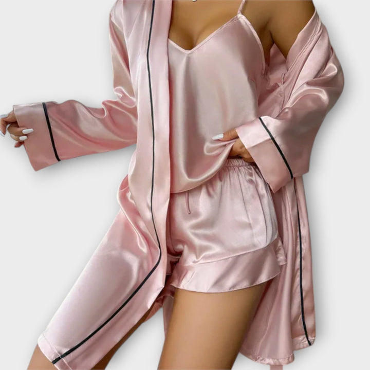 Saoirse - Chic Three-Piece Sleep Set