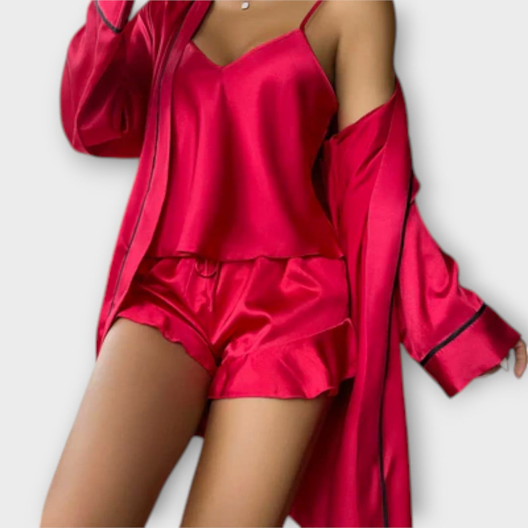 Saoirse - Chic Three-Piece Sleep Set