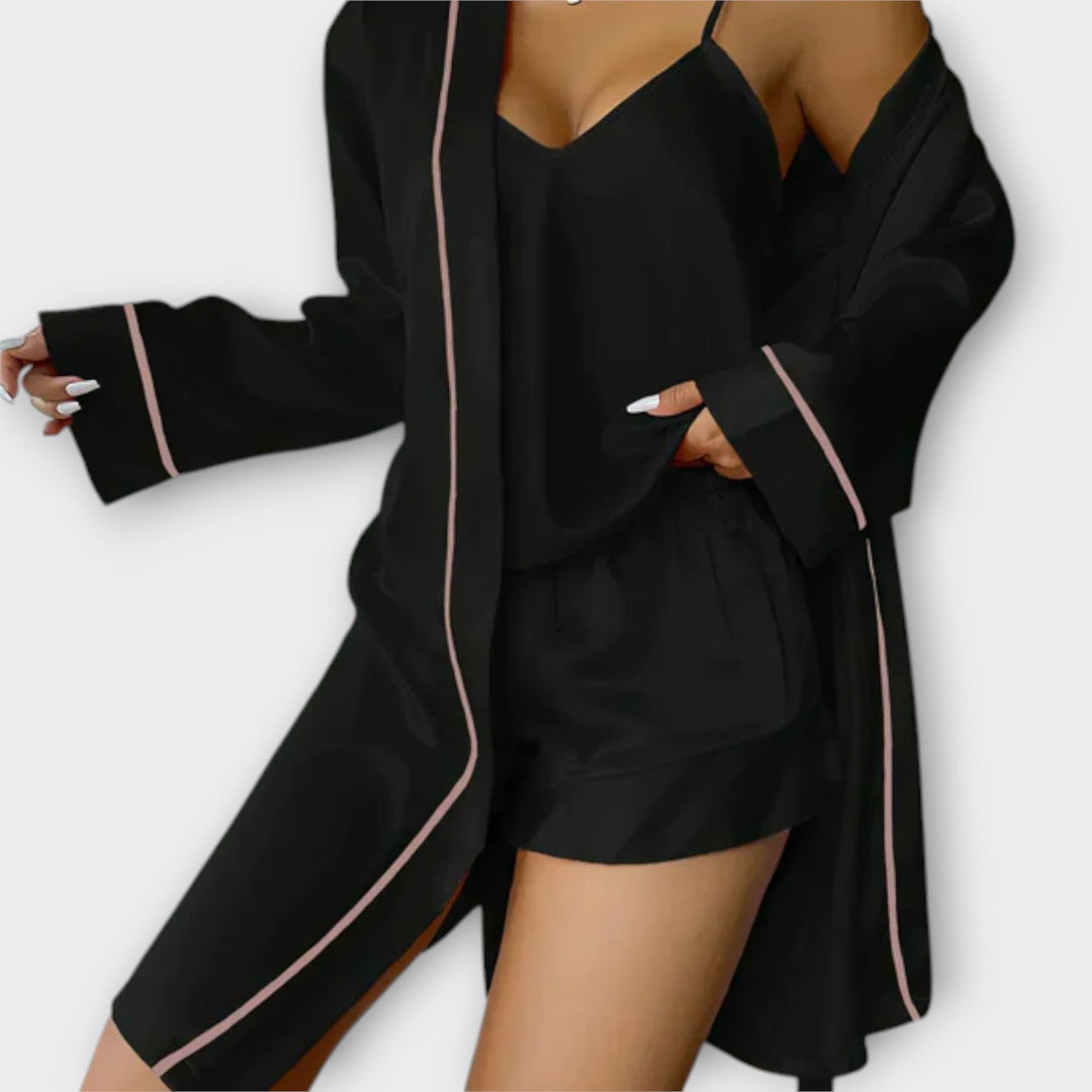 Saoirse - Chic Three-Piece Sleep Set