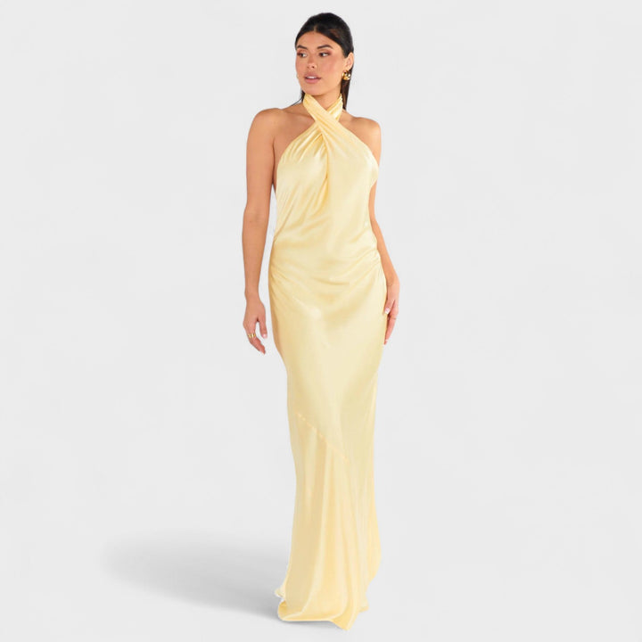 Noreen - Halter Neck Dress