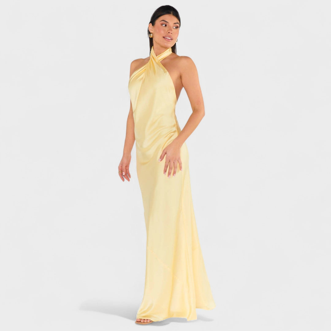 Noreen - Halter Neck Dress