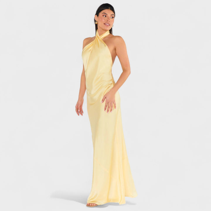 Noreen - Halter Neck Dress