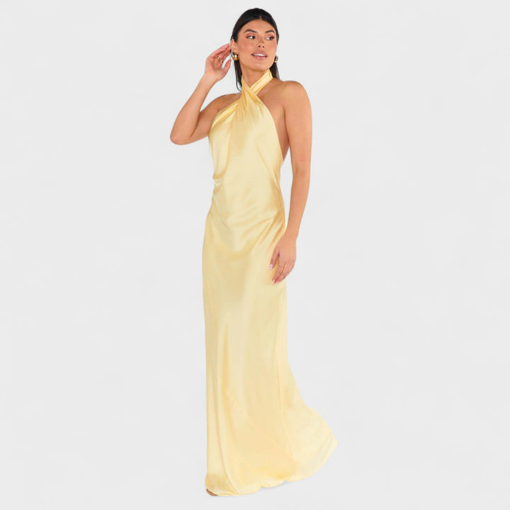 Noreen - Halter Neck Dress