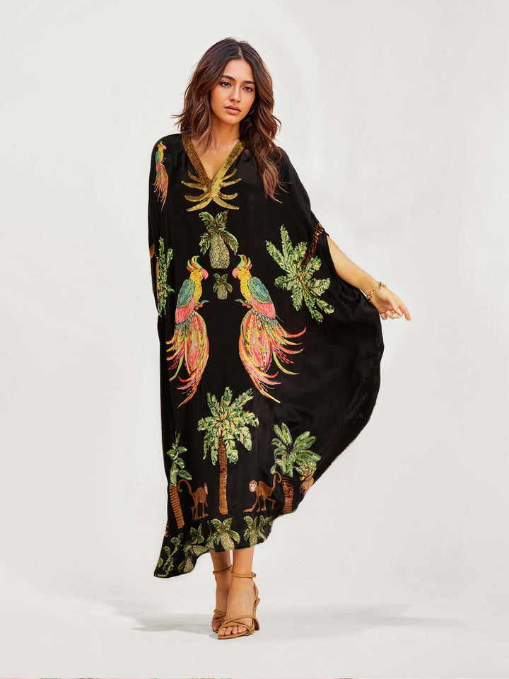 Sorcha - Maxi Dress with Unique Print