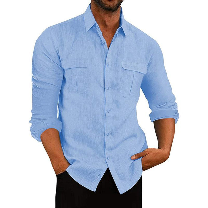 Darragh - Airy Button-Up Shirt