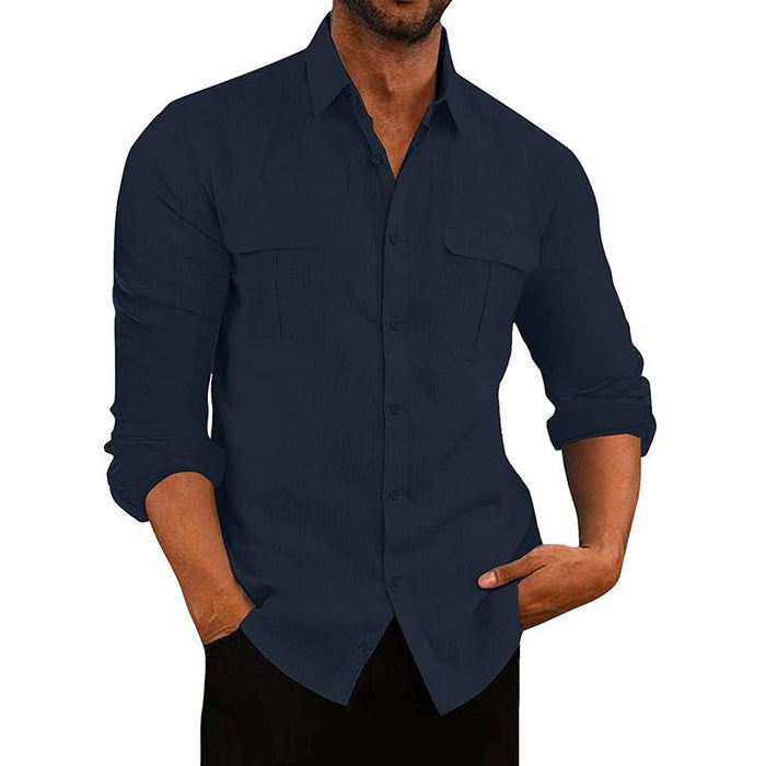 Darragh - Airy Button-Up Shirt