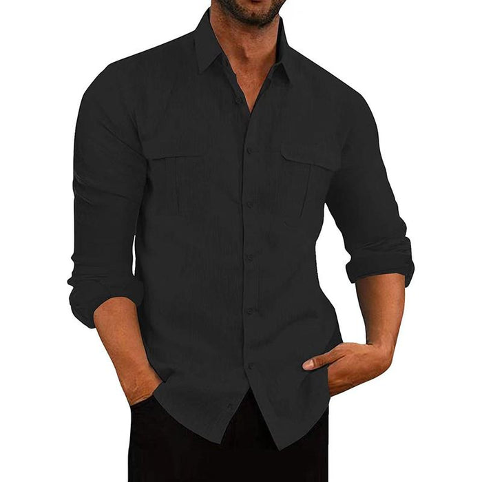 Darragh - Airy Button-Up Shirt