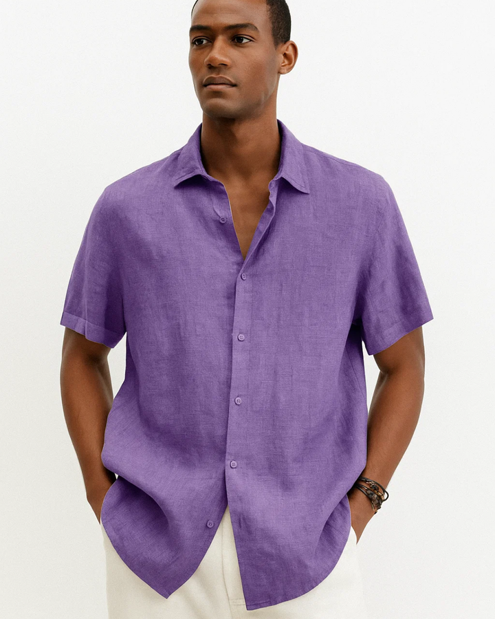 Brendan - Button-Up Open Shirt