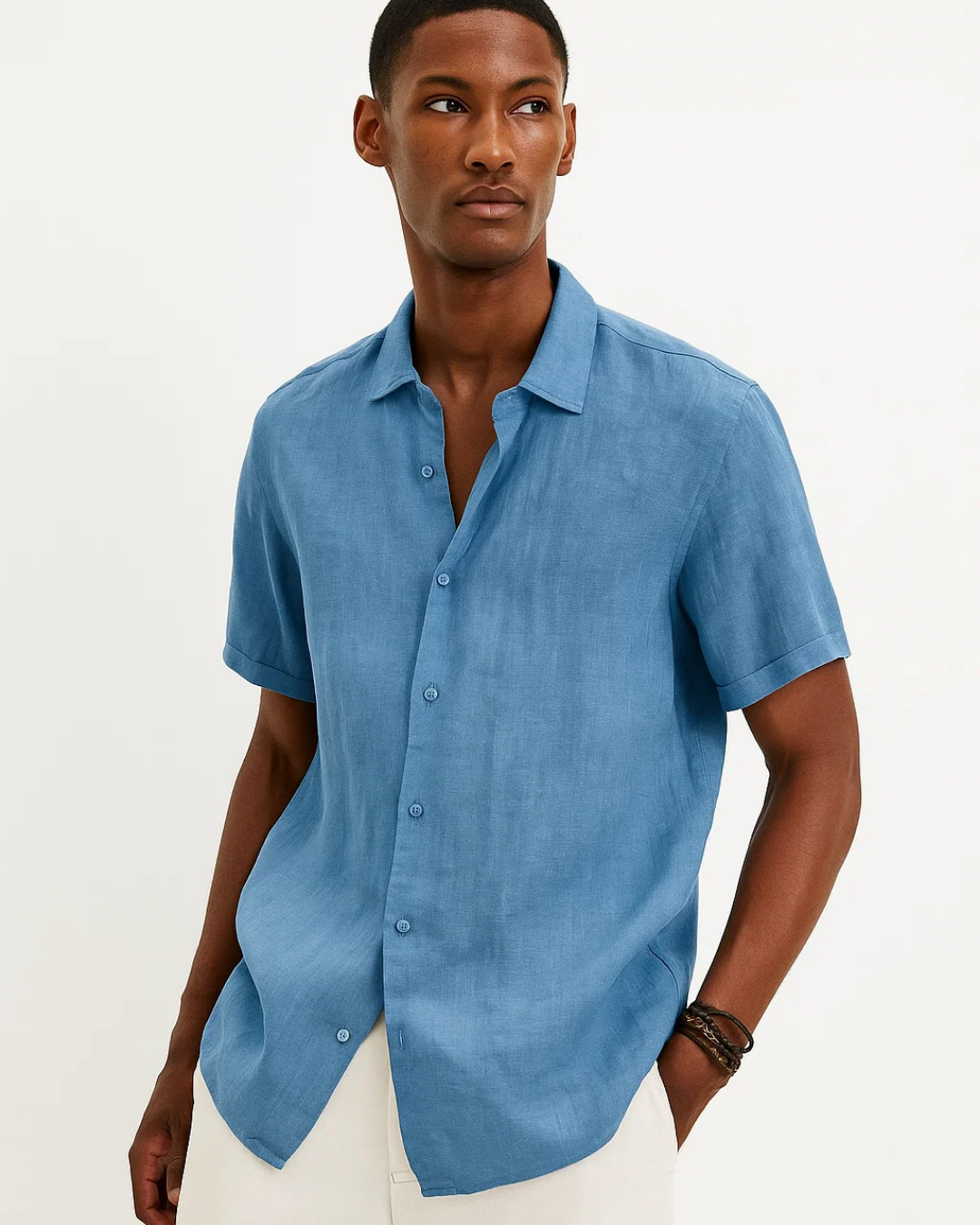 Brendan - Button-Up Open Shirt