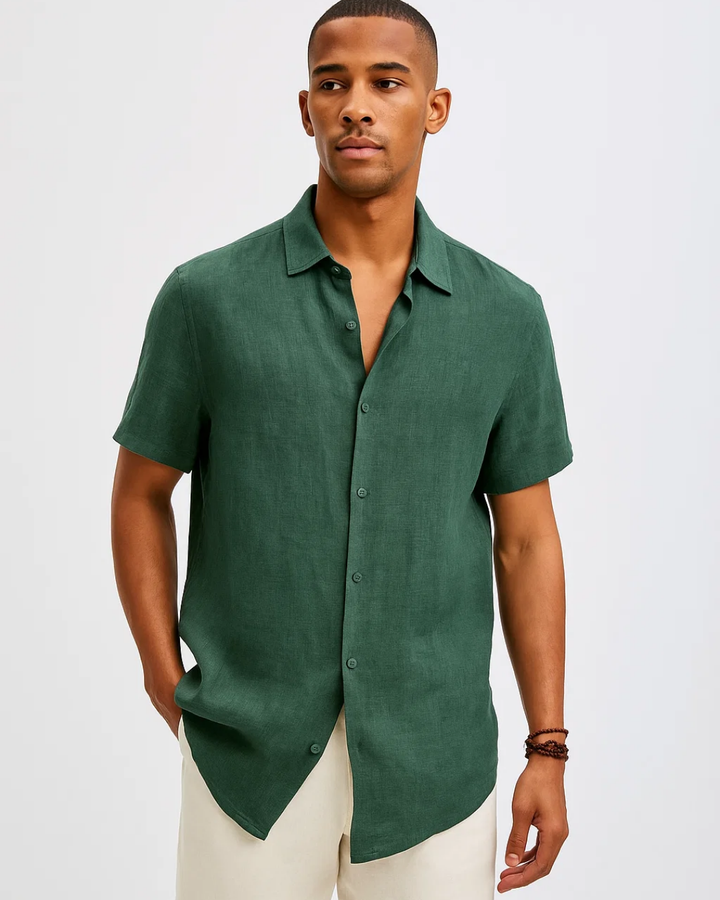 Brendan - Button-Up Open Shirt