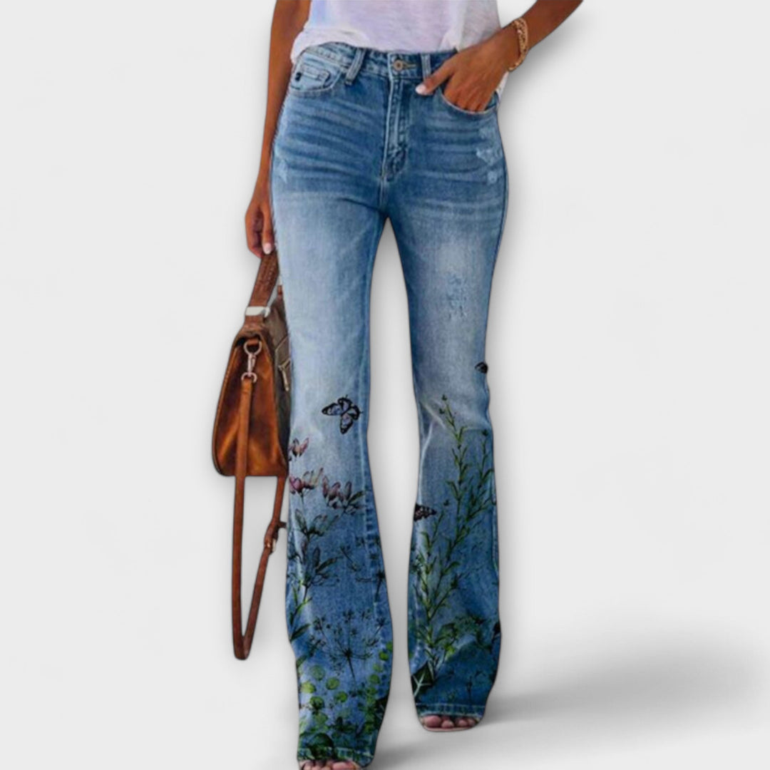 Aoife - Chic Button-Detail Trousers