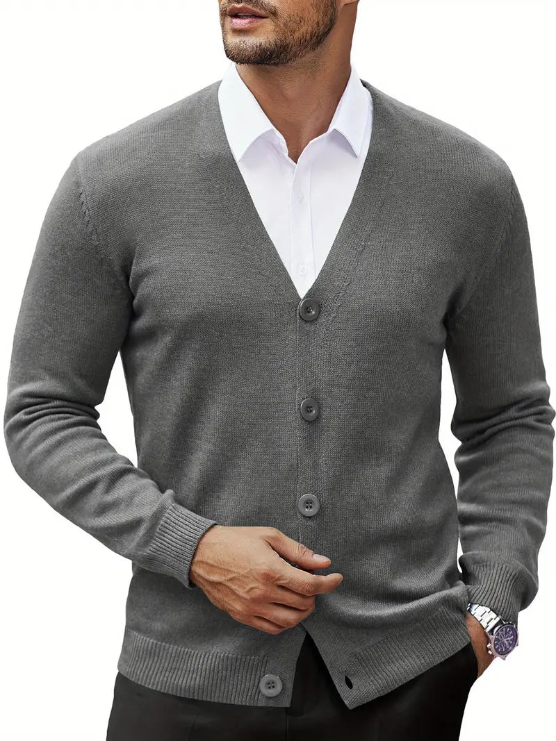 Tadhg - Chic Open Front Cardigan