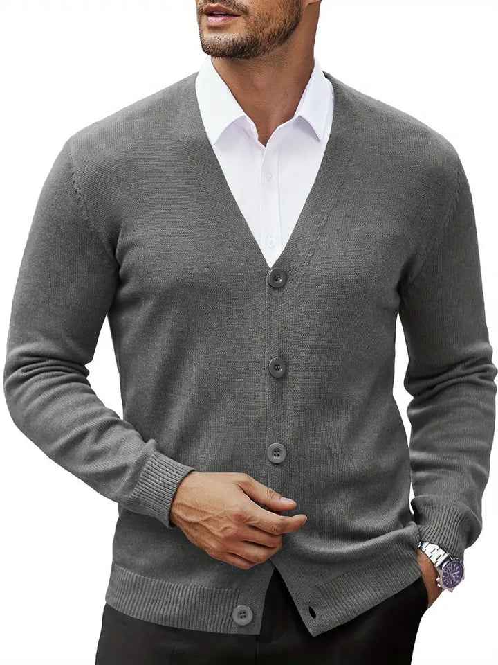 Tadhg - Chic Open Front Cardigan