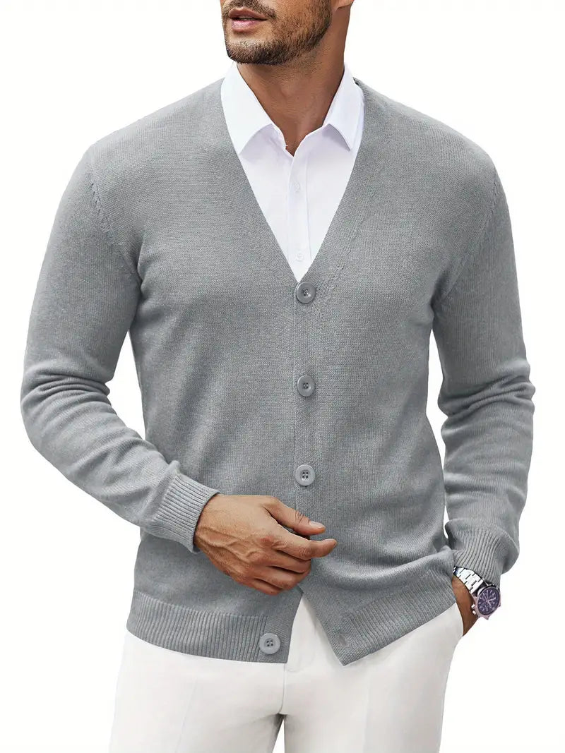 Tadhg - Chic Open Front Cardigan