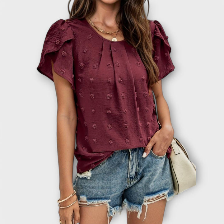 Órla - Swiss Dot Top