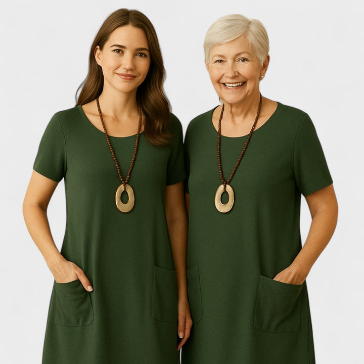 Bríd - Elegant Flowing Dress