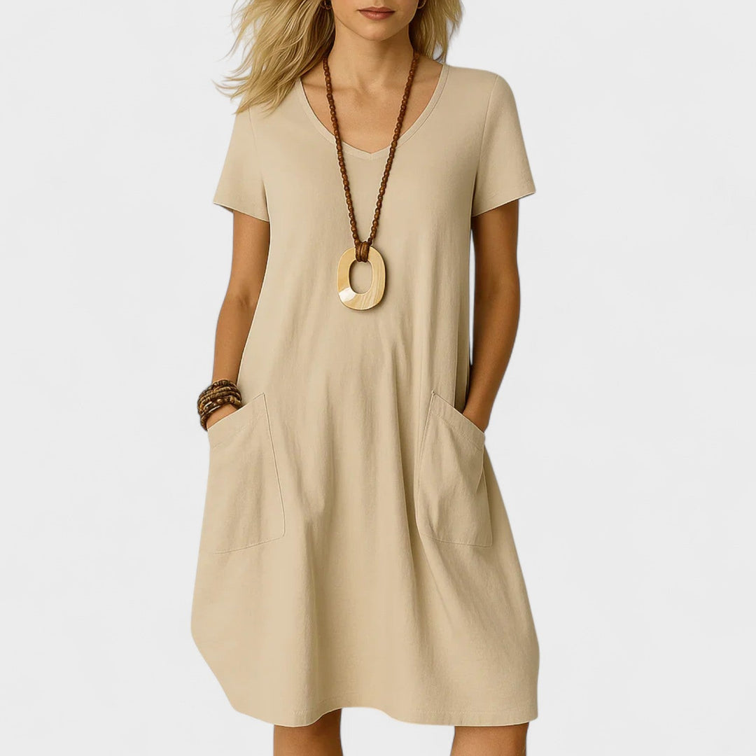 Bríd - Elegant Flowing Dress