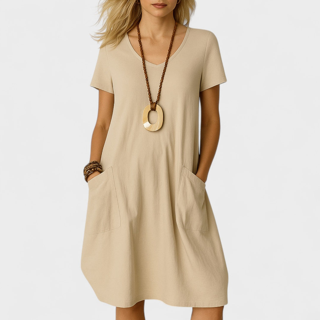 Bríd - Elegant Flowing Dress