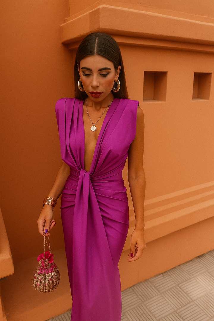 Aoibhinn - Chic Pleated Dress