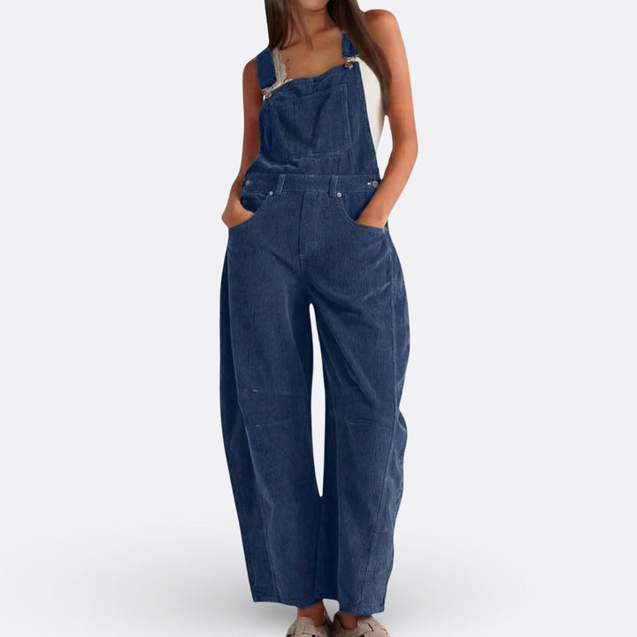 Sorcha - Wide Leg Trousers in Monochrome