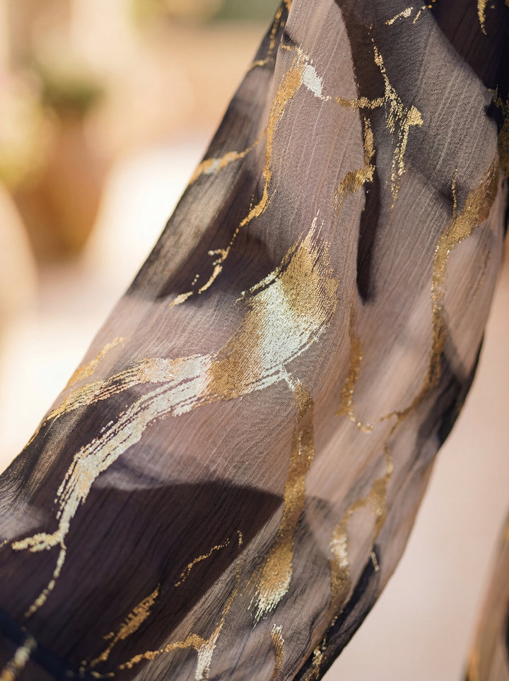 Ciara - Printed Gauze Dress