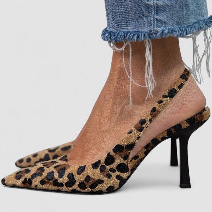 Róisín - Leopard Pattern Stiletto Heels