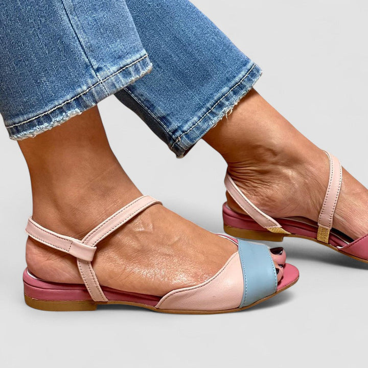 Deirbhile - Two-Tone Sandals