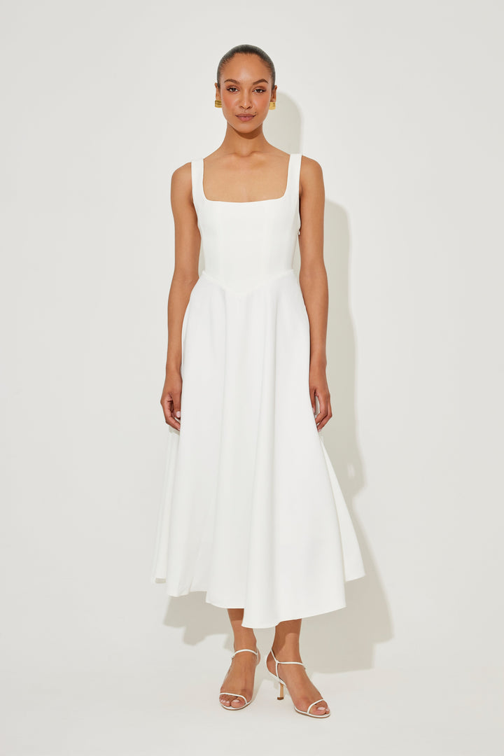 Brighid - Chic Midi Dress