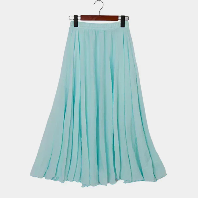 Gráinne - Chic Floor-Length Skirt