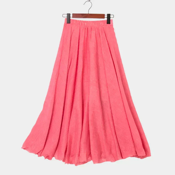 Gráinne - Chic Floor-Length Skirt