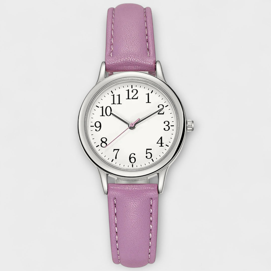 Ciara - Sleek Blue Minimalist Timepiece