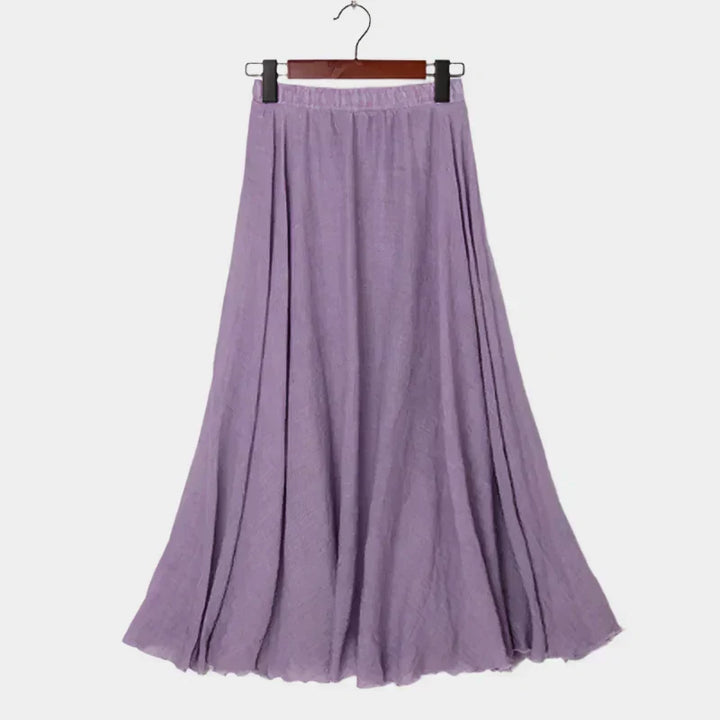Gráinne - Chic Floor-Length Skirt