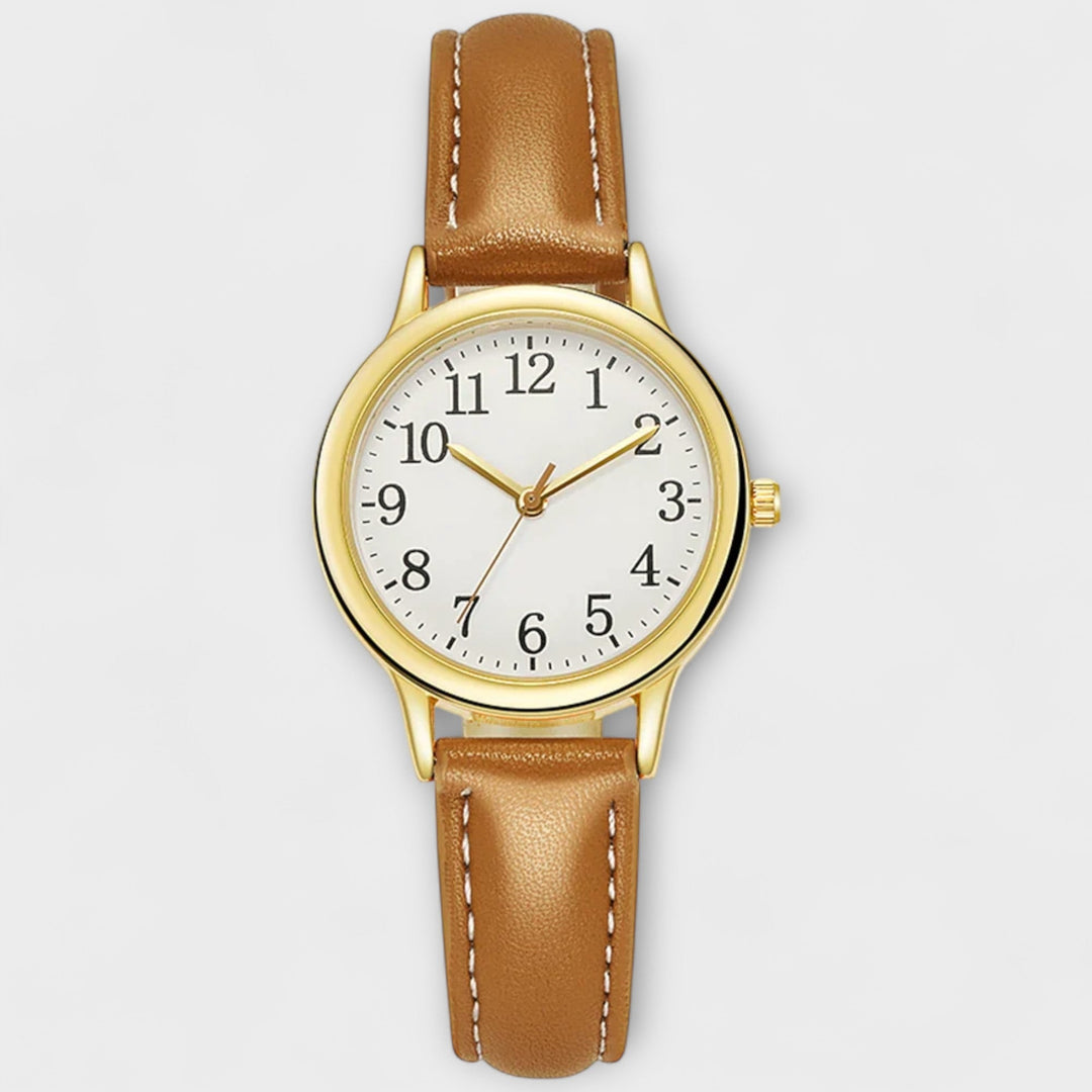 Ciara - Sleek Blue Minimalist Timepiece