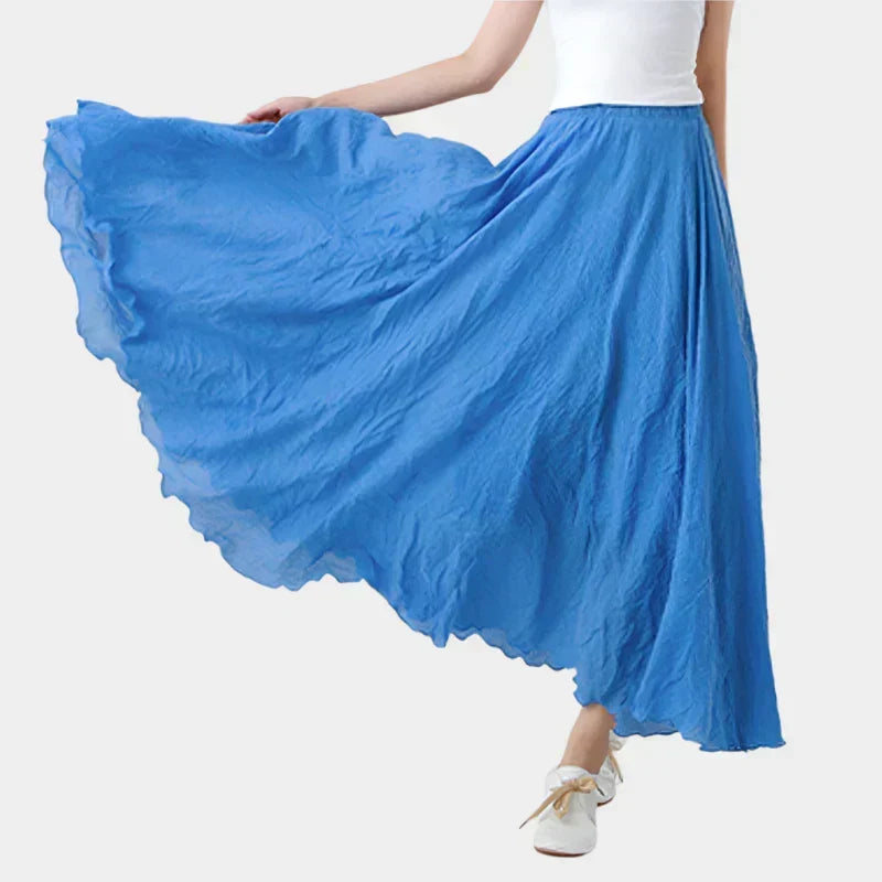 Gráinne - Chic Floor-Length Skirt