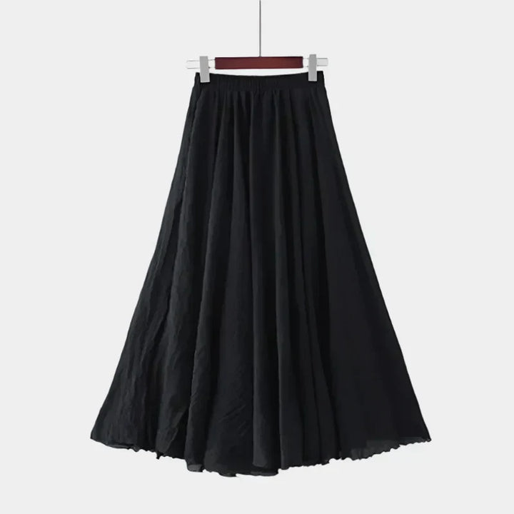 Gráinne - Chic Floor-Length Skirt
